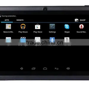 Custom LOGO 7 Inch 1024*600 Allwinner A33 Dual Core Android 4.4 Capacitive Touch Screen Tablet Wifi Bluetooth Support Q8 Tablet thumbnail-3