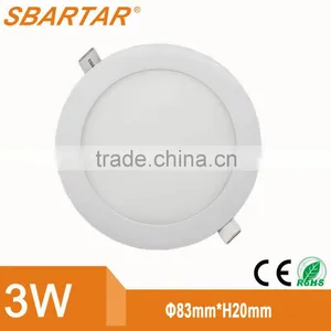 2015 China Smd Round Led Panel,3w 6w 12w Slim Round Led Panel Light thumbnail-1