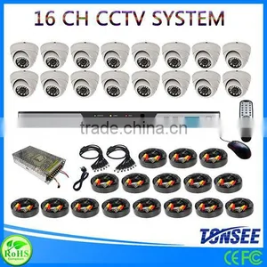 Digital Camera Kit hd Dvr Watch Driver Download 16CH CCTV DVR With 800TVL CMOS IR Bullet Cameras Dvr Kit thumbnail-6