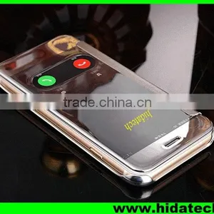 Hot Selling Smart Visible Flip Leather Phone Case for IPhone6 6s Leather Pouch thumbnail-1