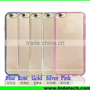 Bling Colorful Electroplating Mobile Phone Cases for Iphone 6 Plus Chrome Case thumbnail-1