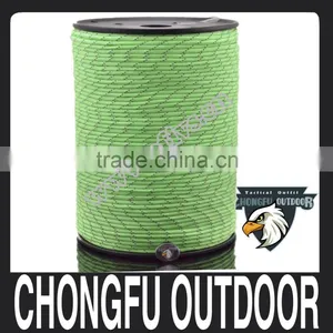 Wholesale Camping Supplies 9 Strand 1000ft Spool Glow in Dark & Reflective Paracord Parachute Cord for Camping Survival thumbnail-1