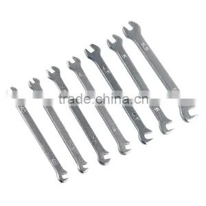 Mini Open End Spanner Wrench Set 7pc 3-5.5mm Flat Offset thumbnail-1