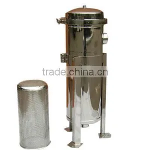 Ss304 Cartridge Filter Housing/single Bag Filter Housing for Water Treatment thumbnail-1