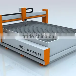 High Pressure Water Jet Cutting Machine ,CNC Waterjet Cutting for Metal/stone/glass /alloy Quality Choice thumbnail-1