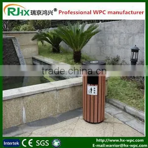 Long Shelf Life Wood Plastic Composite Garbage Cabins thumbnail-4
