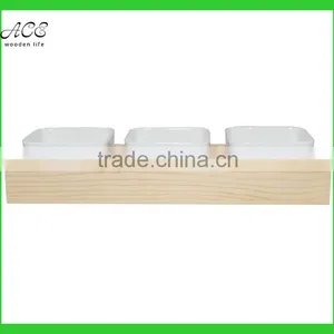 Wooden Flower Pot Trays thumbnail-3