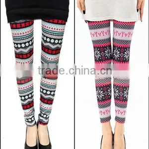 Fall Trendy Geometric Digital Print Yoga Galaxy Sport Leggings thumbnail-2