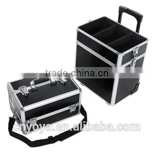 4 in 1 Aluminum Makeup Trolley Case thumbnail-1