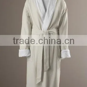 Wholesale Winter Soft Thermal Mens' Cotton Bathrobe thumbnail-2