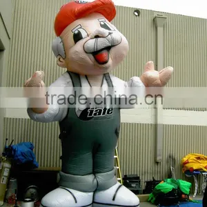 Giant Charming Kindly Conductor Inflatable Characters Cartoon for Advertisement thumbnail-1