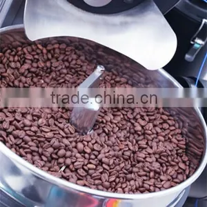 Stainless Steel Automatic Small Coffee Bean Roaster for Home Use, Commercial Coffee Bean Roasting Machine thumbnail-3