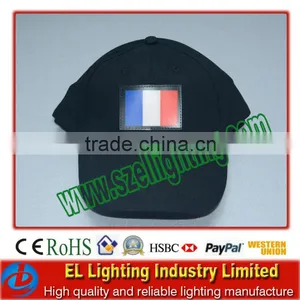 LED Lighting Cap in Country Flag Design Customized thumbnail-1