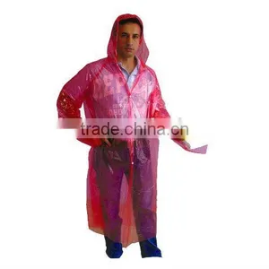 PE Raincoat With Hood thumbnail-1