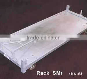 Sheet Metal Trolley Base With Pull System, Mobile Trolley thumbnail-1