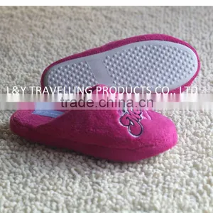 Meow Embroidered Coral Fleece Women Indoor Slippers thumbnail-2