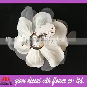 Colorful Artificial Handmade Fabric Flower thumbnail-4