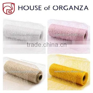 Decorative Fibre Net Roll for Wrapping Flowers and Decorations thumbnail-1