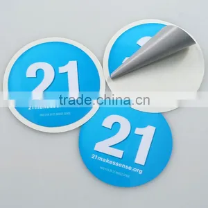 Hottest Sell Pvc Vinyl Custom Blank T-shirts Labels,sticker Paper Printing Paper,custom Metal Logo Stickers ---DH20239 thumbnail-1