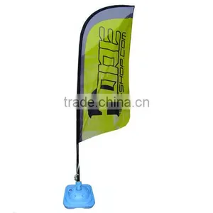 2016 Hot Durable Aluminium and Fabric Graphic Beacher Feather Flag thumbnail-2