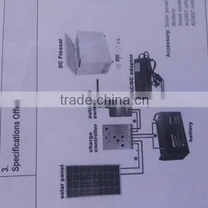 60L Solar Freezer,mini Solar Freezer dc Freezer Battery Freezer Cell Freezer Dc/ac Inverter Freezer thumbnail-1