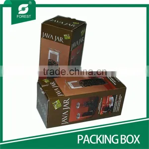 CUSTOM MADE CORRUGATED PACKAGING BOXES FOR GLASS JAR thumbnail-1