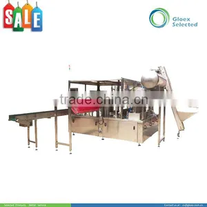 New Style Rotary Type Automatic Fruit Shape Juice Pouch Filling Sealing Packing Machine thumbnail-3