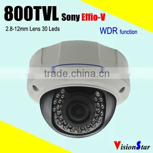 Analog Dome Camera 800tvl Sony CCD Effio-V Starlight Night Vision Oem Cctv Security Camera Quality Choice thumbnail-1