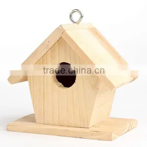2015 Mini Unfinished Wood Birdhouse thumbnail-3
