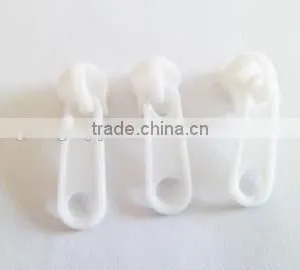 3# Plastic Nylon Zipper Plastic Slider Non Lock Slider Canvas Bag Slider Electrostatic Prevention Slider thumbnail-1