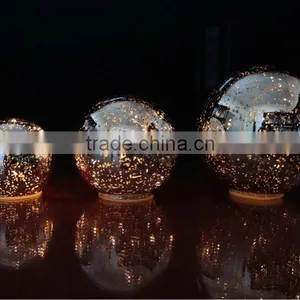 Glass Led Christmas Glass Ball Light Decoration thumbnail-2