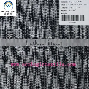14*14 Pure Linen Yarn Dyed Twill Fabric thumbnail-1