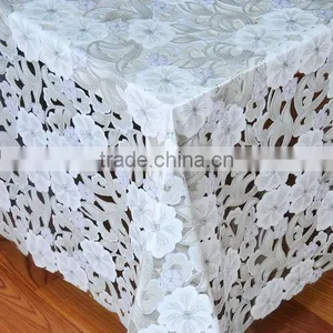 New Style PVC Lace Table Cloth, Tablecloths Overlays thumbnail-1