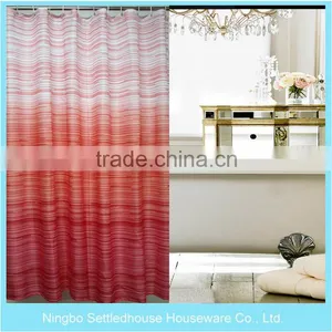 Factory Rotary Printing Mildew Resistant Fabric Shower Curtain, Home Goods Shower Curtains thumbnail-1