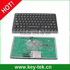 New Military Silicone Rubber Backlight Keyboard With Sealed Touchpad thumbnail-1