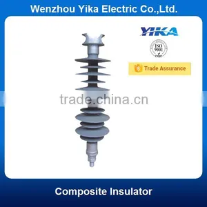 Wenzhou Yika IEC 33KV Pin Type Polymer Insulator 33KV Silicon Line Post Insulator thumbnail-1