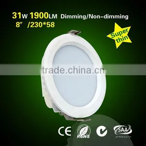 31W 1900Lumen High Quality LED Down Light Spring thumbnail-1