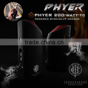 2016 Mechanical Ecig Mod Phyer DNA200 Electronic Cigarette tc Box Mod thumbnail-1