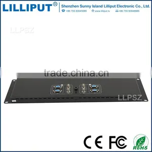 7 Inch 3U Rackmount Vga Monitors Apply For 19 Inch Rackmount Chassis thumbnail-4