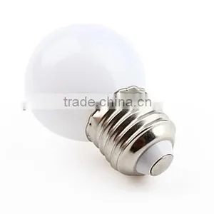 E27 0.5W 12x3528SMD 30LM 5500K Natural White Light LED Ball Bulb (220-240V) thumbnail-2