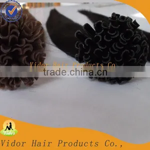 Wholesale Stock for Various 36 Colors!Brazilian Virgin Remy Hair u Tip Human Hair Extension thumbnail-1