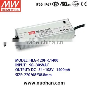 Meanwell 150w Led Driver 1400ma/ Single Output LED Power Supply 150w/dimming Led Driver 150w thumbnail-1