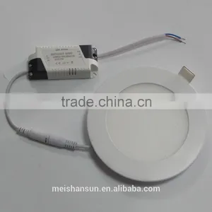 Slim Led Round Panel Lamp High Bright 6w Panel Light thumbnail-3