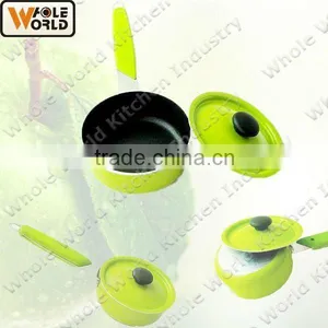 Aluminum Non-stick Mini Pan With Metal Lid thumbnail-1