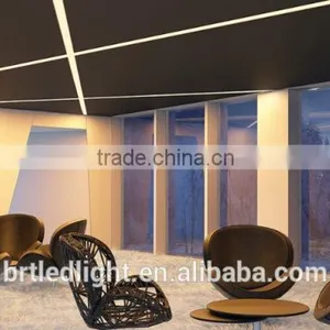 2016 HOT Selling Modern Pendant Lighting Aluminum Shape 50w 60w LED Linear Pendant Light thumbnail-2