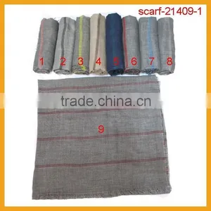 New Style Tartan Cotton Scarf thumbnail-1