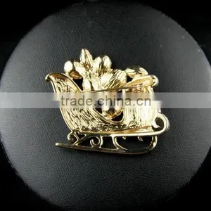 Colorful Crystal Vintage Alloy Decorative Brooch thumbnail-2