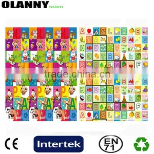 Comfortable Cheap Brand Logo Durable Wholesale Silk Screen Printing Play Mat thumbnail-1