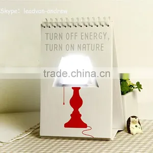 Custom USB Page By Page Lamp Desk Table Lamp LED Night Light thumbnail-1