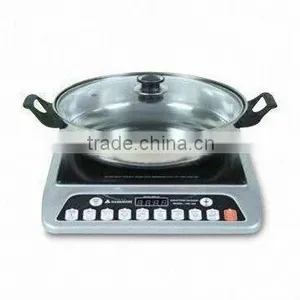Portable Touch & Knob Control Magnetic Induction Cooker FACTORY thumbnail-1